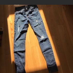 Hudson Nico Mid Rise Skinny Jeans
